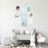 Blue Sky Theme - Nursery Gallery Wall